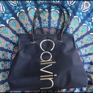 Navy Blue Calvin Klein Purse